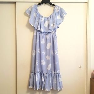 Endless Rose Off the Shoulder Midi Dress